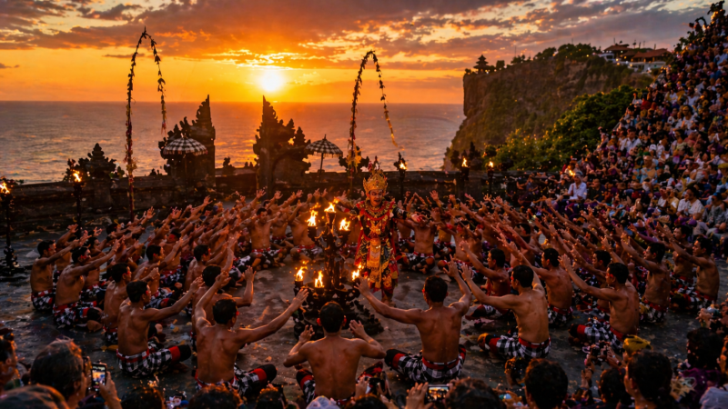 South Bali Adventure: Watersport, GWK & Uluwatu Kecak Sunset Tour